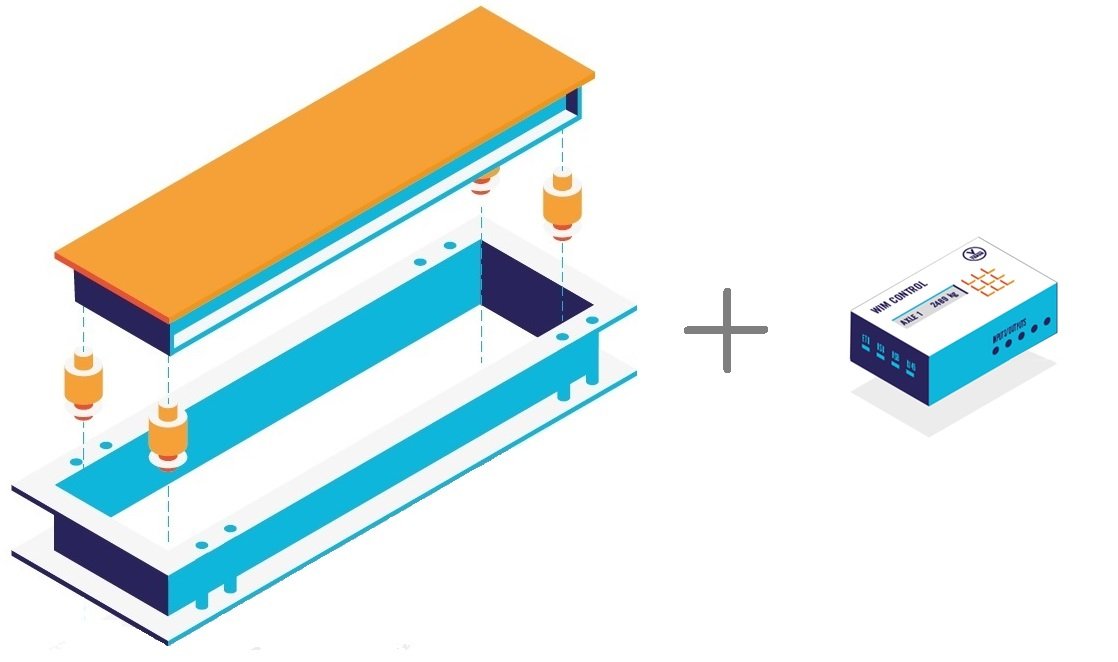 Basic package of weighing set